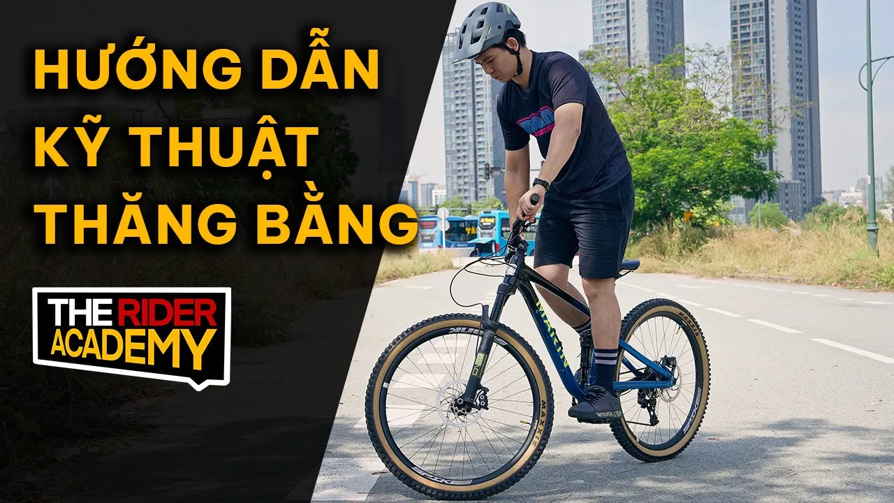 Hướng dẫn kỹ thuật Track Stand - The Rider Academy